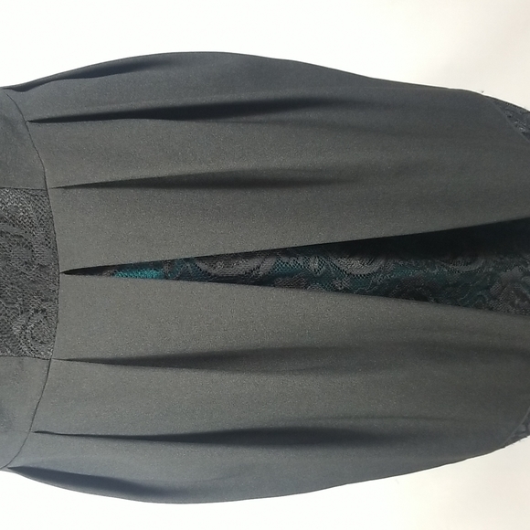 ARDEN B BLACK LOW CUT BACK COCKTAIL DRESS - Picture 3 of 10